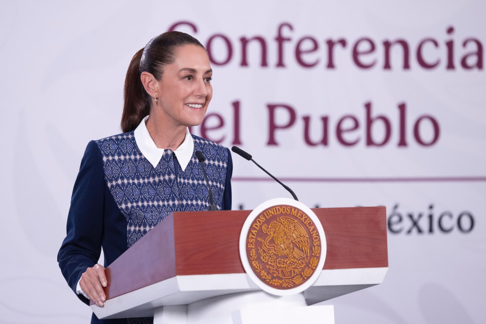  Presidenta Claudia Sheinbaum resalta reducción anual preliminar de 45% en homicidios dolosos