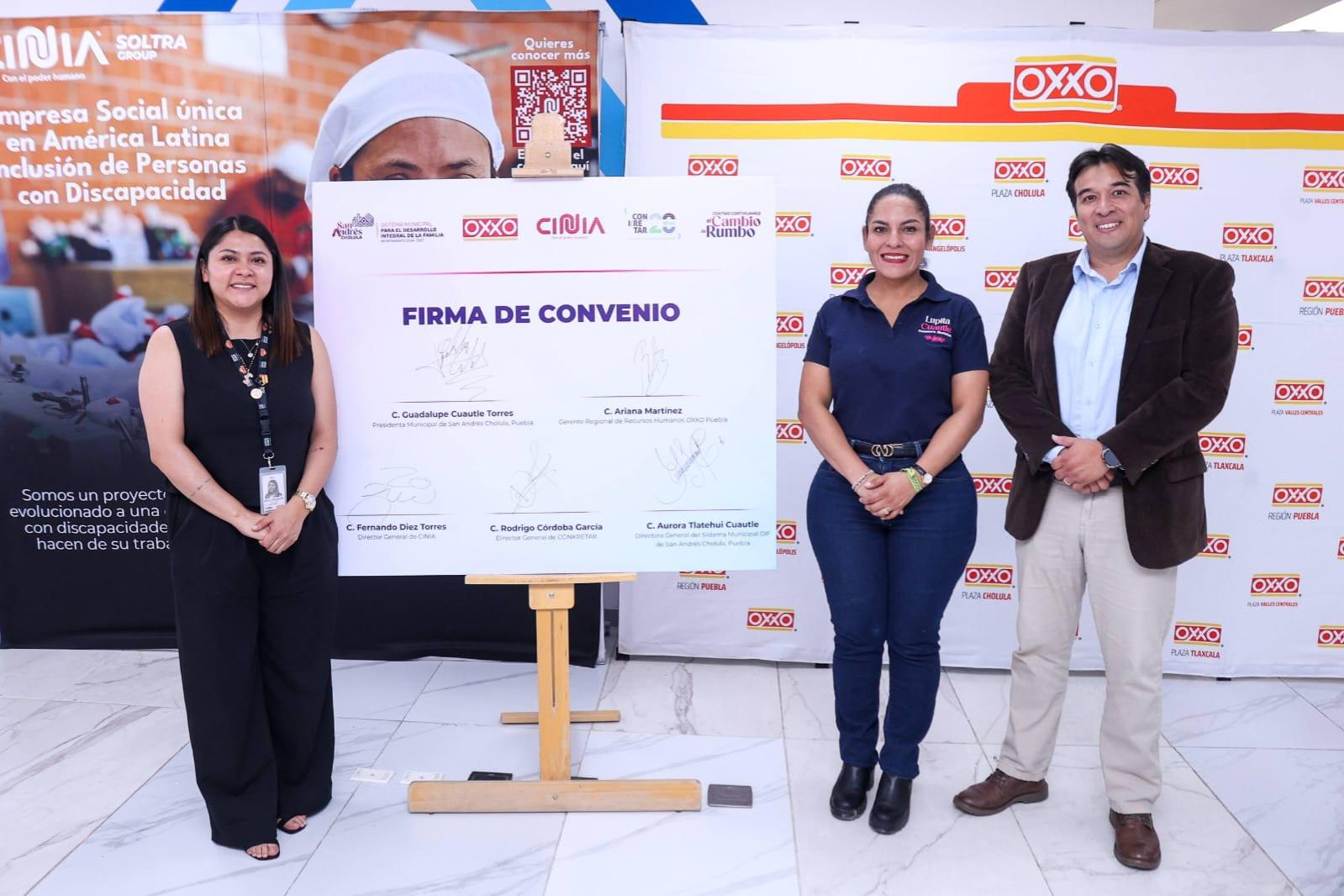  Gobierno de San Andrés Cholula y sector privado se unen para abrir oportunidades laborales a personas con discapacidad