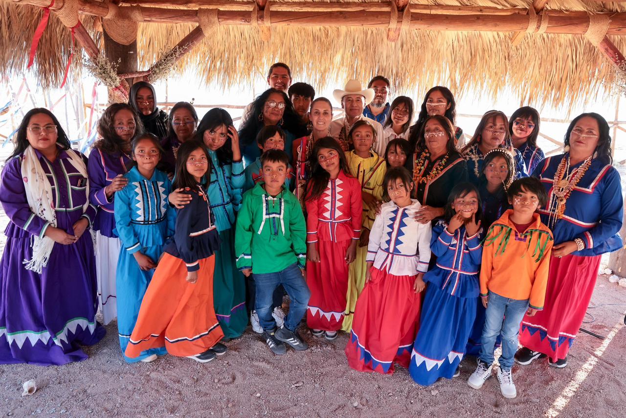  En Inauguración de Acueducto SERI, Presidenta Claudia Sheinbaum anuncia Programa e Turismo Comunitario para dar Justicia al Pueblo SERI-COMCA’AC