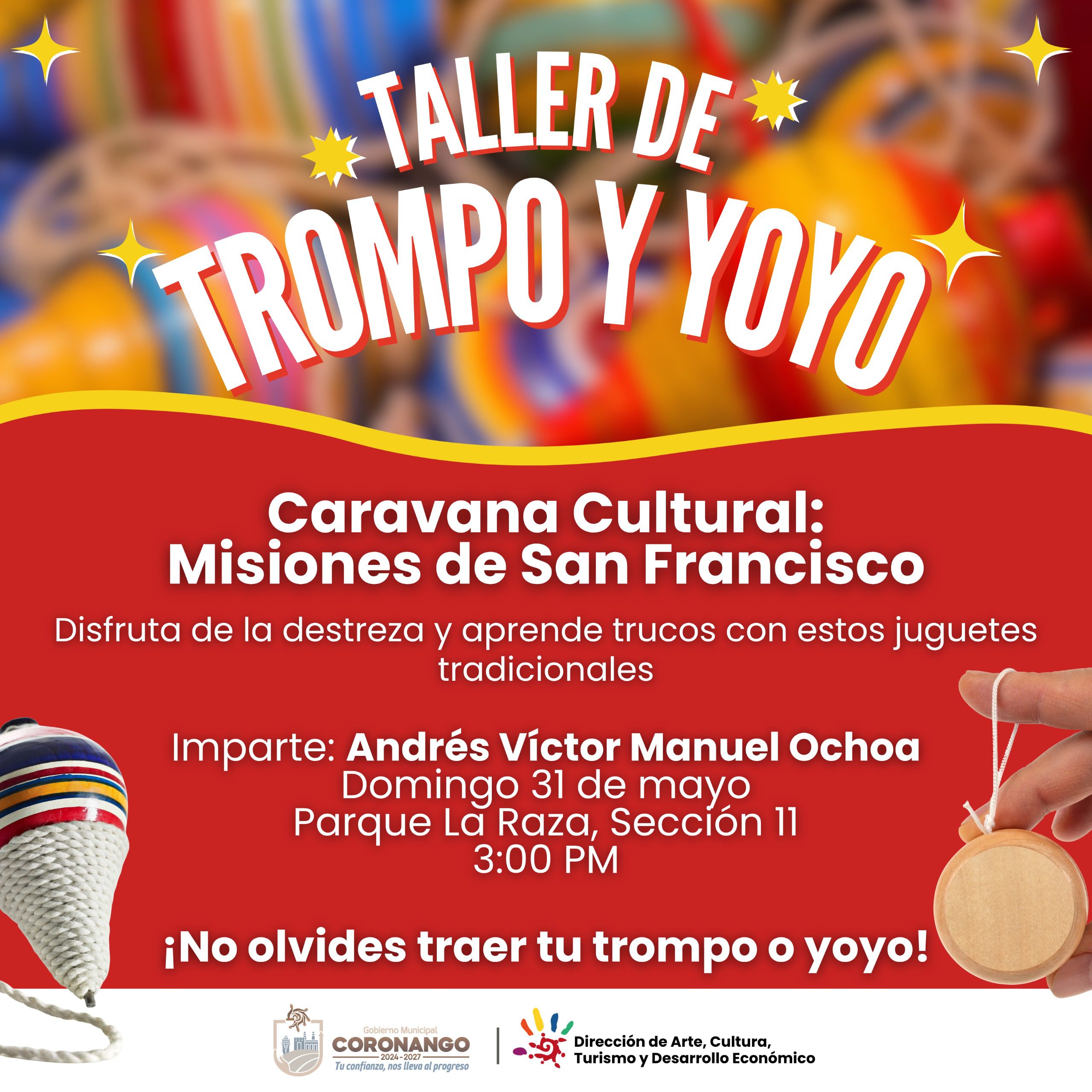  Con Caravana Cultural, Ayuntamiento de Coronango llevará diversión a Misiones de San Francisco