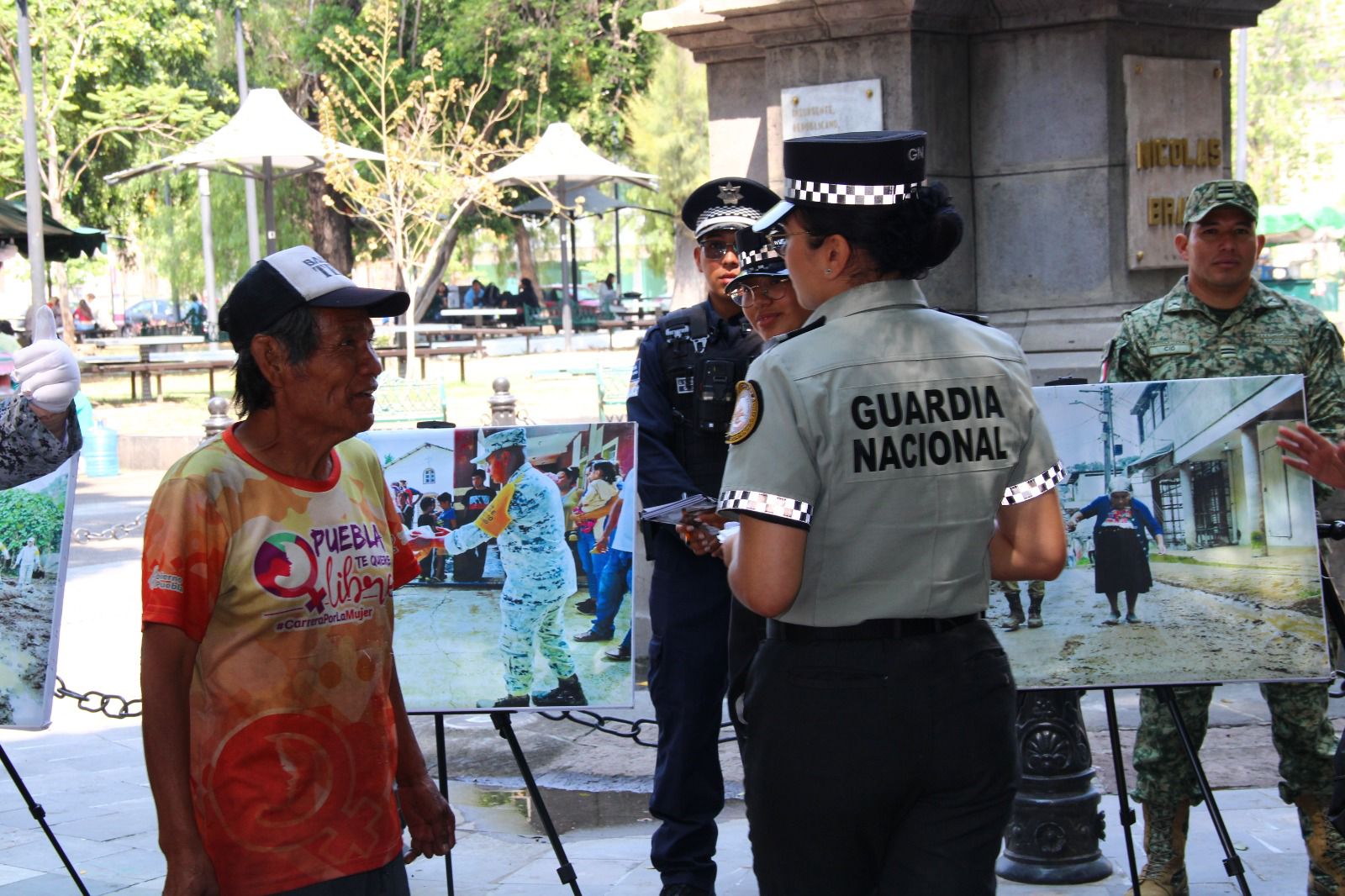  En Puebla se fortalece la Coordinación Interinstitucional, proximidad Social y Cultura de  la Denuncia: GN