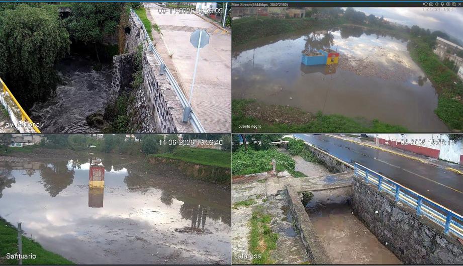  Sin riesgo de desbordamientos; continúan acciones de respuesta por lluvias: Gobierno de Pepe Chedraui