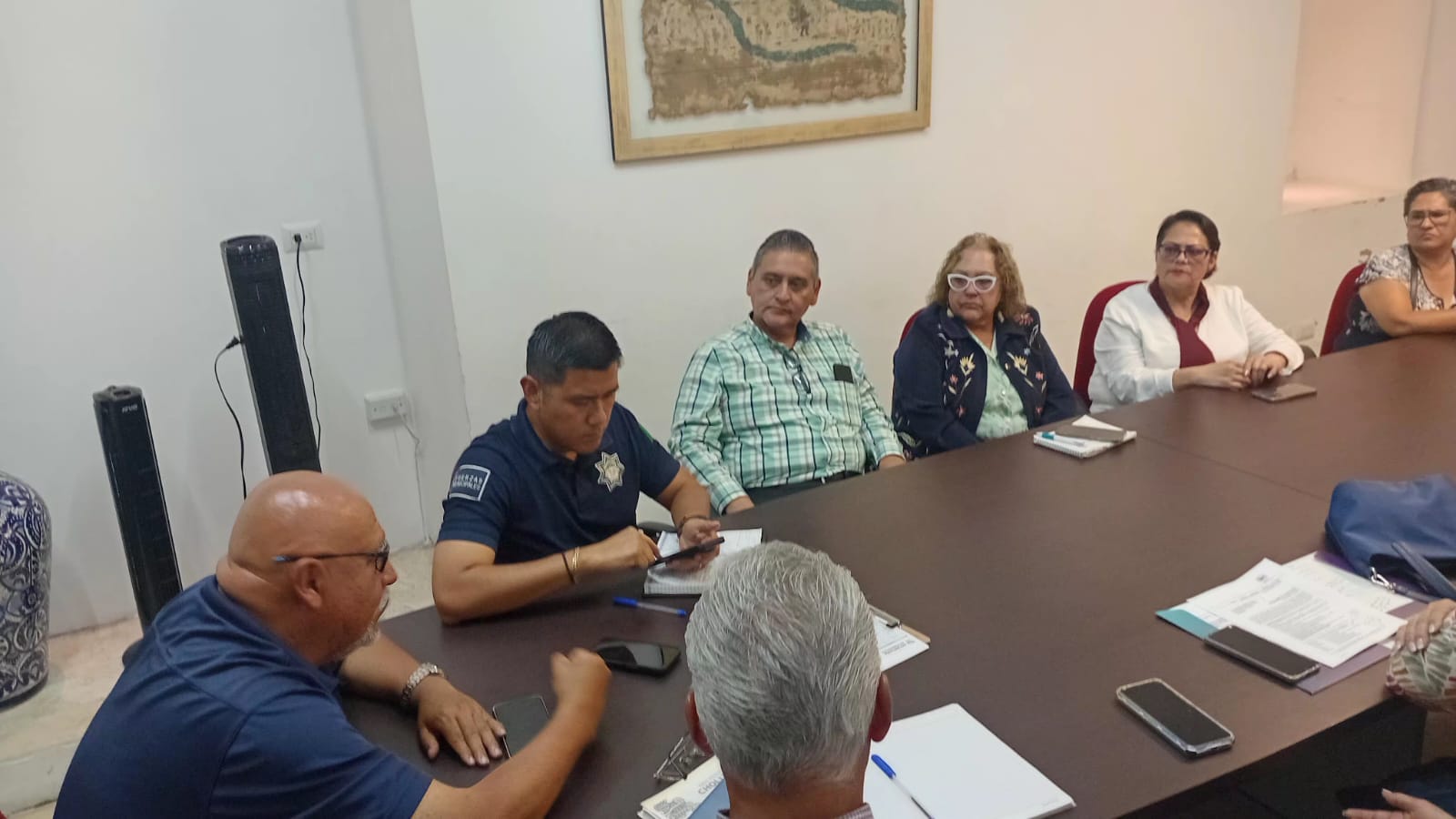  Celebraron Mesa de trabajo vecinos de la Reserva Territorial Momoxpan y autoridades municipales de San Pedro Cholula