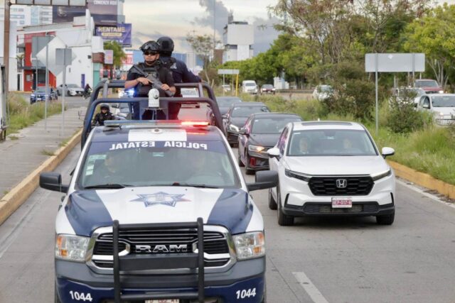 Operativos policiacos vía atlixcáyotl Puebla