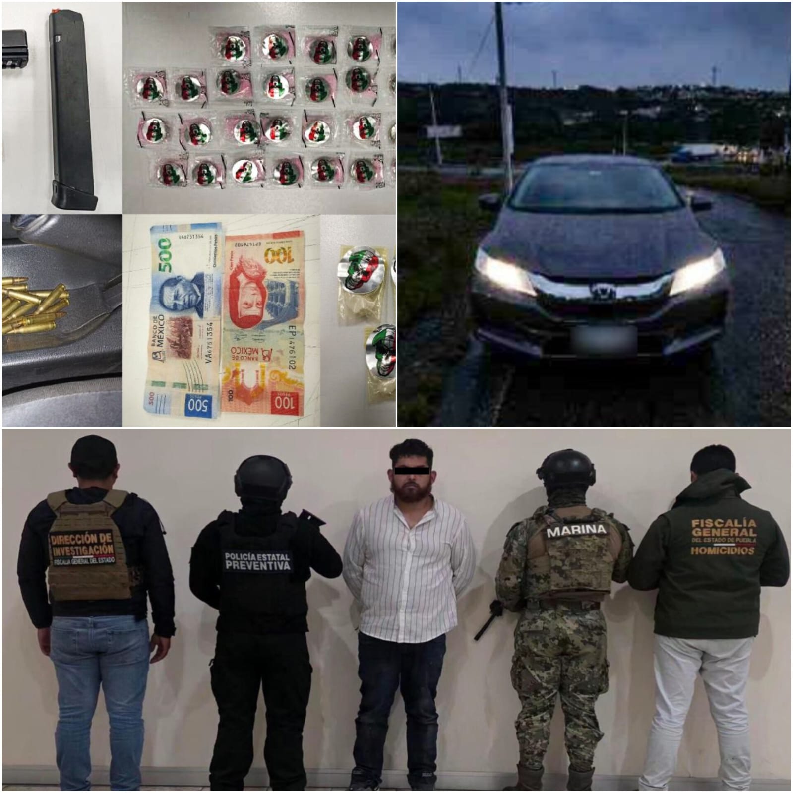  Acción coordinada permite la detención de posible integrante de grupo delincuencial