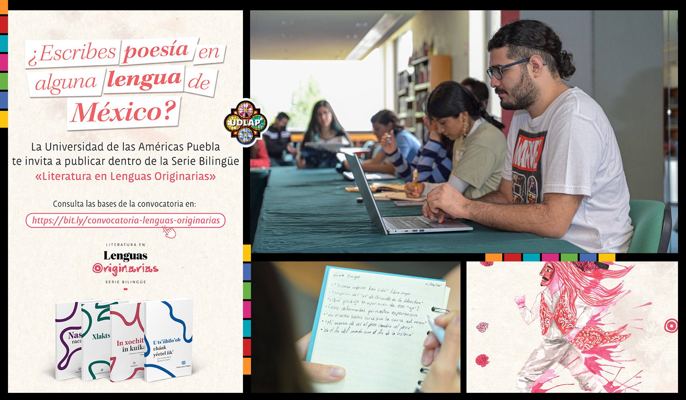  La UDLAP lanza convocatoria para publicar poemarios en lenguas originarias de México