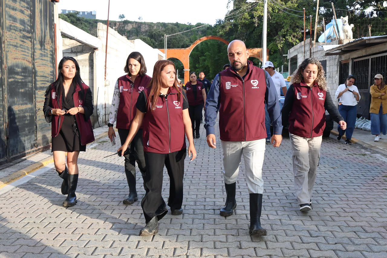  SEDIF atiende a familias ocoyuquenses tras desbordamiento del Río Atoyac