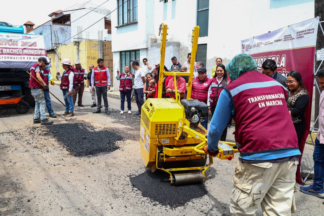  Tonantzin Fernández fortalece las acciones de mantenimiento urbano con la Brigada de la Transformación