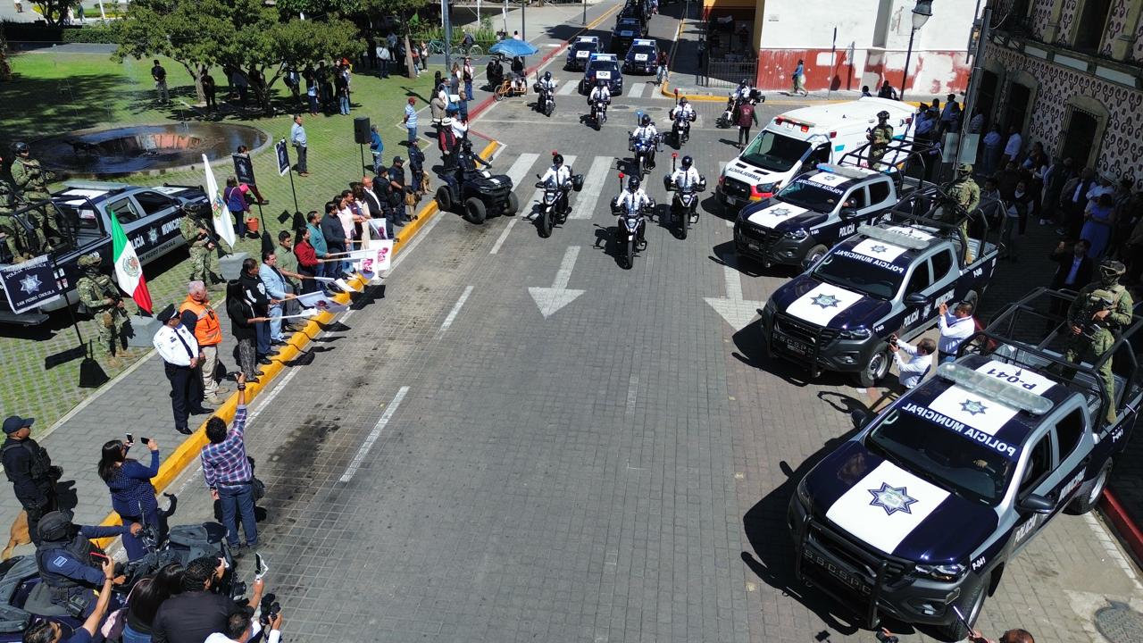  Tonantzin Fernández pone en marcha el Operativo “Vacaciones de Verano Seguras 2026” en San Pedro Cholula