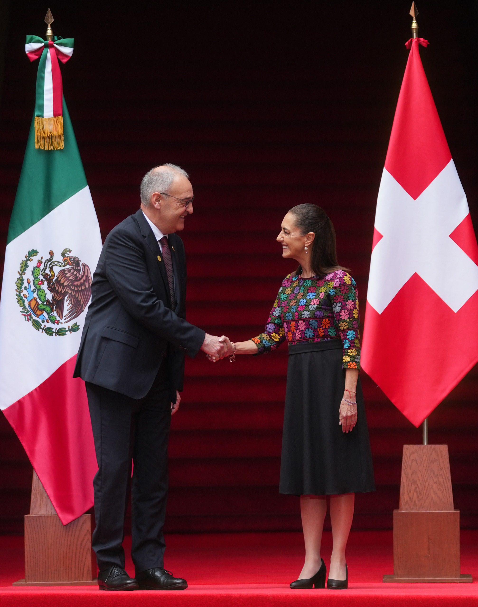  Vamos a seguir ampliando y diversificando nuestras relaciones: Presidenta Claudia Sheinbaum tras reunión con el presidente de la confederación Suiza, Guy Parmelin