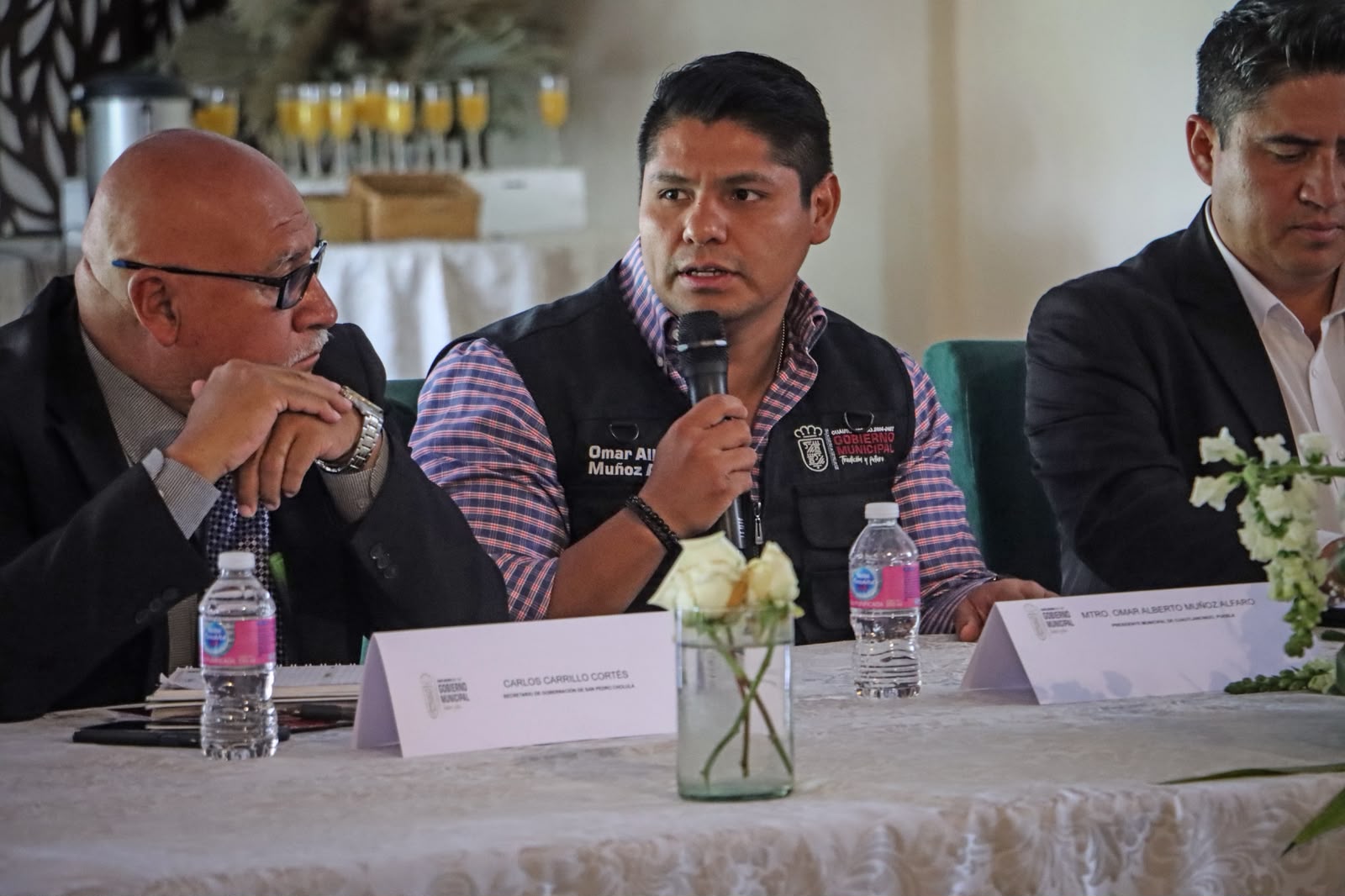  Fortalecen Cuautlancingo, Puebla, Coronango y San Pedro Cholula Coordinación en materia de Seguridad 