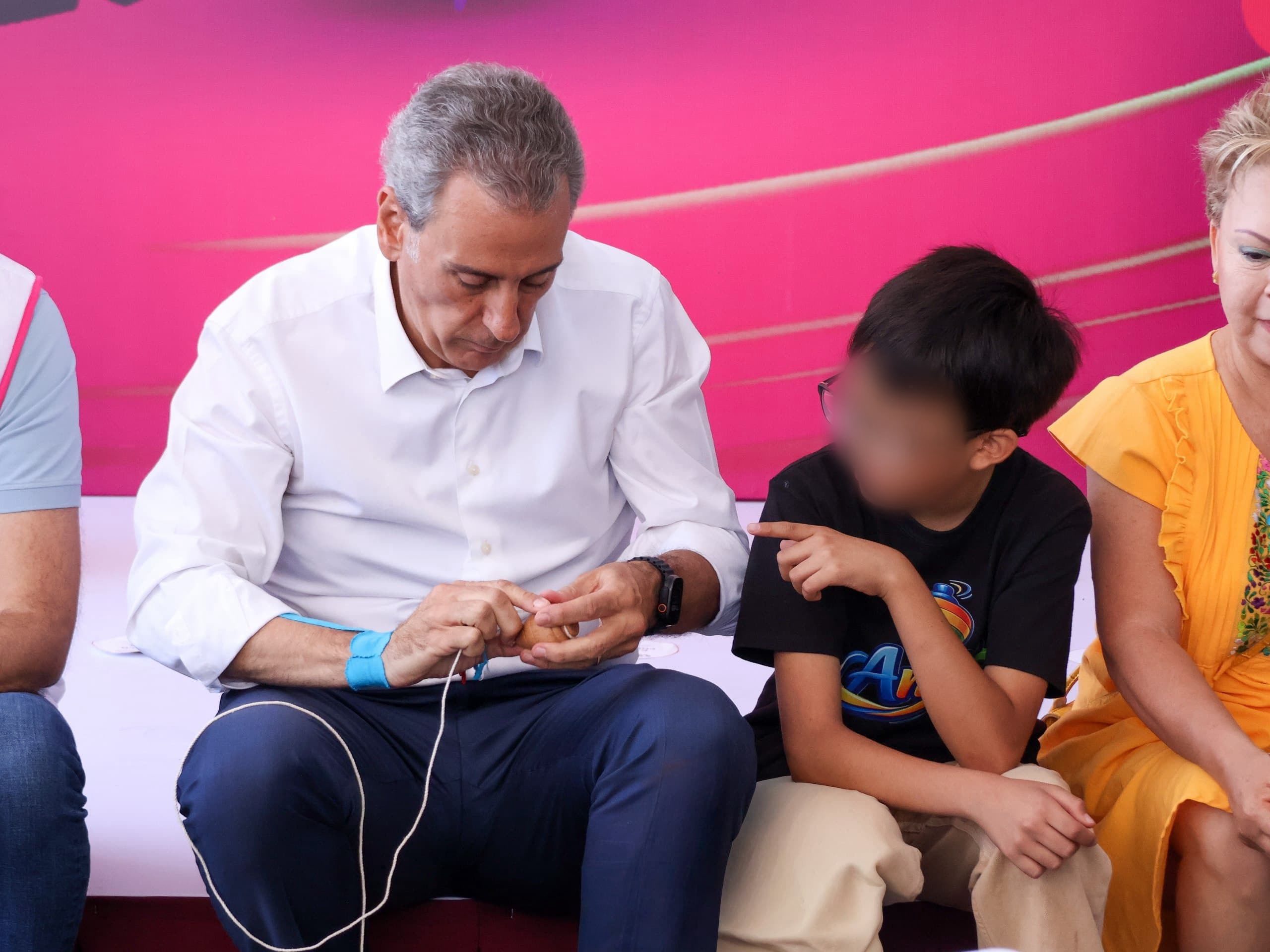  Pepe Chedraui asistió al “Desafío de Trompo 2026” para promover el rescate de los juegos tradicionales