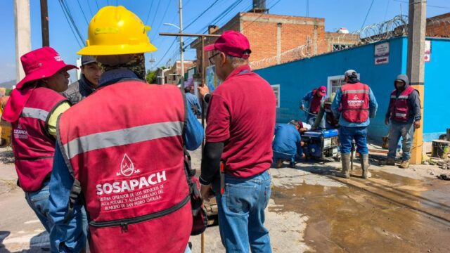 Distribución de Agua Potable SOSAPACH