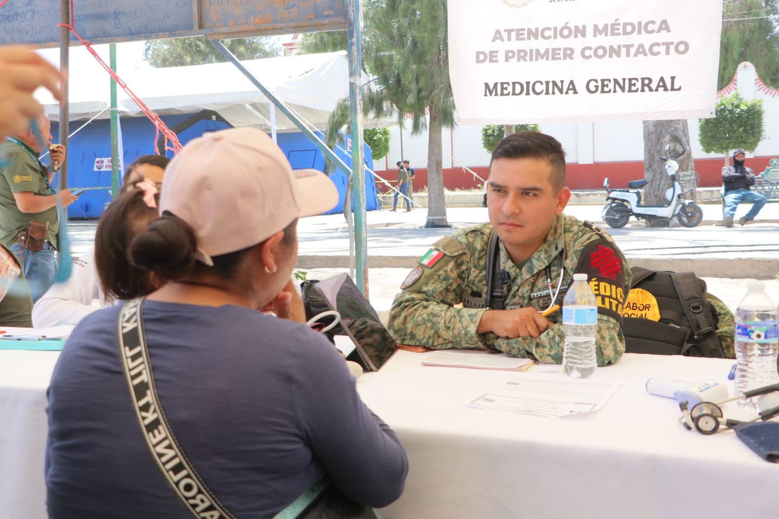  En Quecholac, órdenes de gobierno realizan “Ferias de Paz y Atención Médica de Primer Contacto”