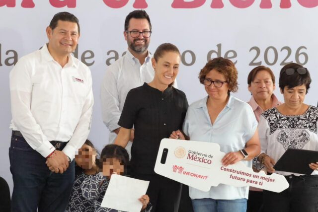 Pago deuda vivienda Puebla Sheinbaum