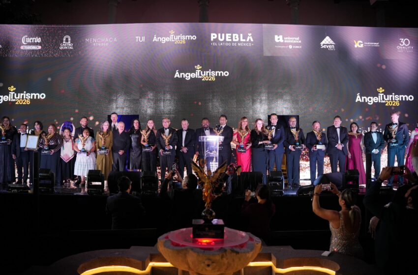  Puebla obtiene cuatro galardones en los premios Ángel del Turismo 2026