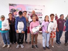 Acercan apoyos alimentarios a familias de Cuautlancingo