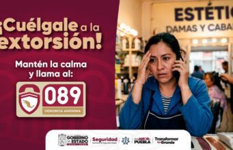 Brinda SSP atención en Tecamachalco para prevenir llamadas y mensajes de extorsión