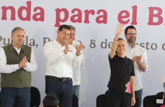 Claudia Sheinbaum cumple al mil por ciento con Puebla: Armenta Mier
