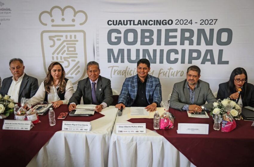  Cuautlancingo fortalece coordinación municipal en seguridad