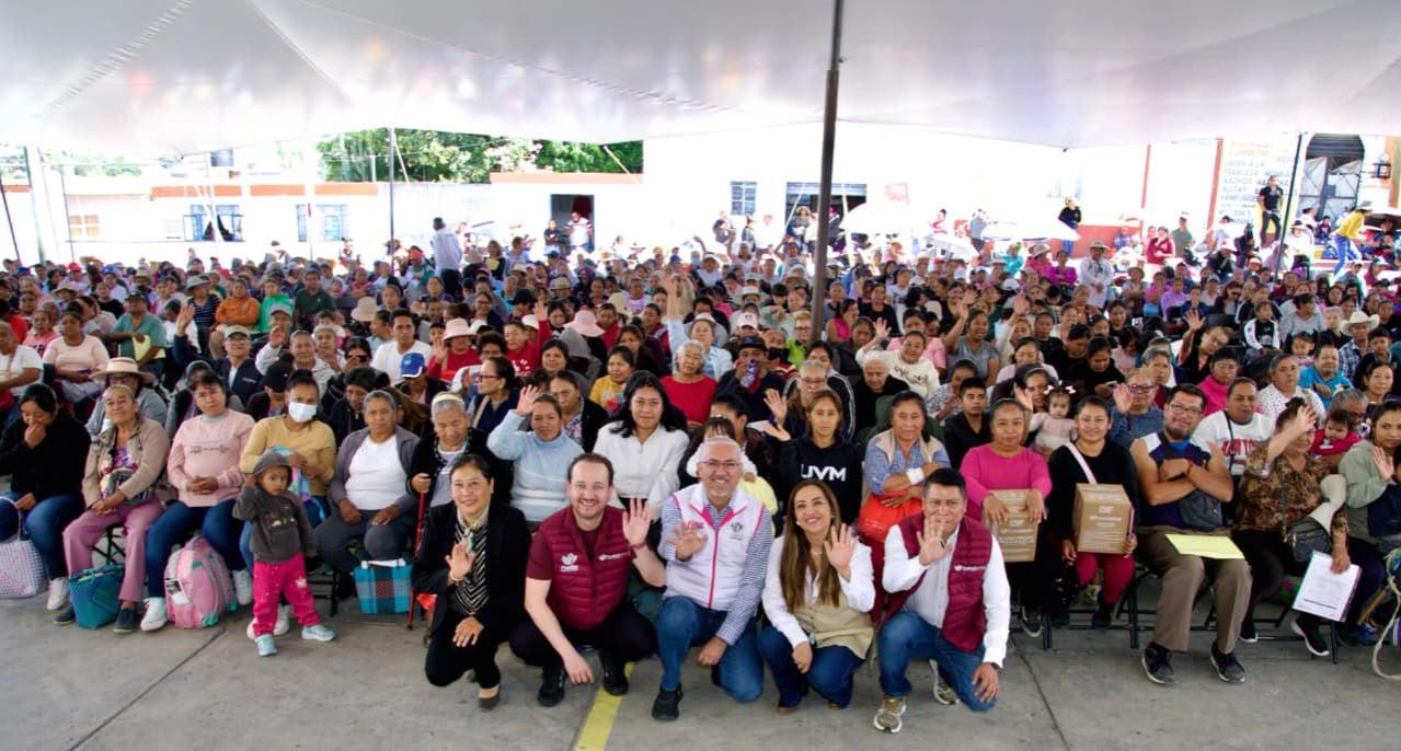  Impulsa Gobierno de Pepe Chedraui seguridad alimentaria en Santo Tomás Chautla