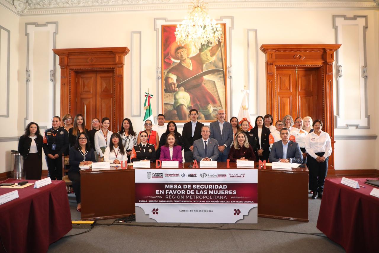  Fortalece Pepe Chedraui coordinación metropolitana para la seguridad de las mujeres