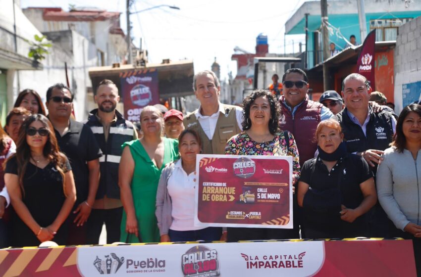  Fortalecerá Pepe Chedraui infraestructura vial en San Pablo Xochimehuacán