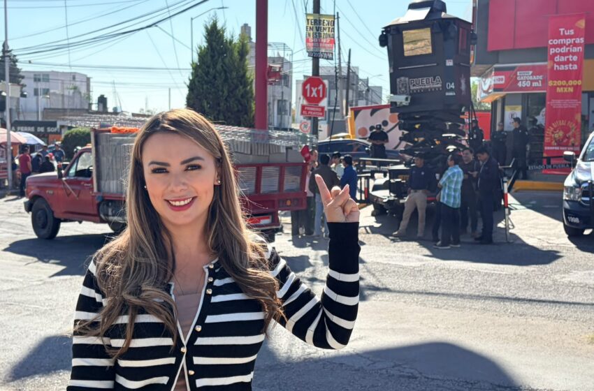  Gestión de María de la Barreda contribuye a reforzar la seguridad en Santiago Momoxpan