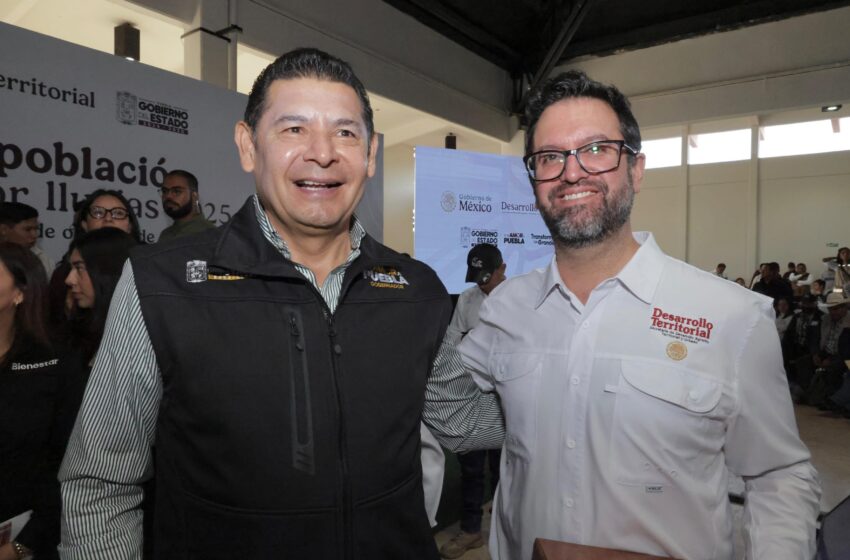  Gobiernos Federal y Estatal garantizan hogares seguros a familias damnificadas por lluvias