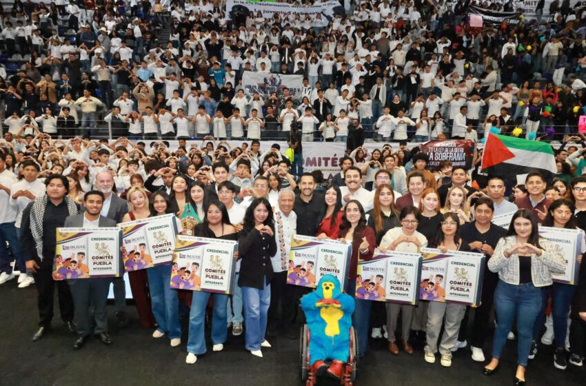  En Puebla, los jóvenes encabezan la Transformación del Estado con trabajo y disciplina