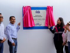 Inaugura Lupita Cuautle obra con punto de monitoreo inteligente en Concepción la Cruz