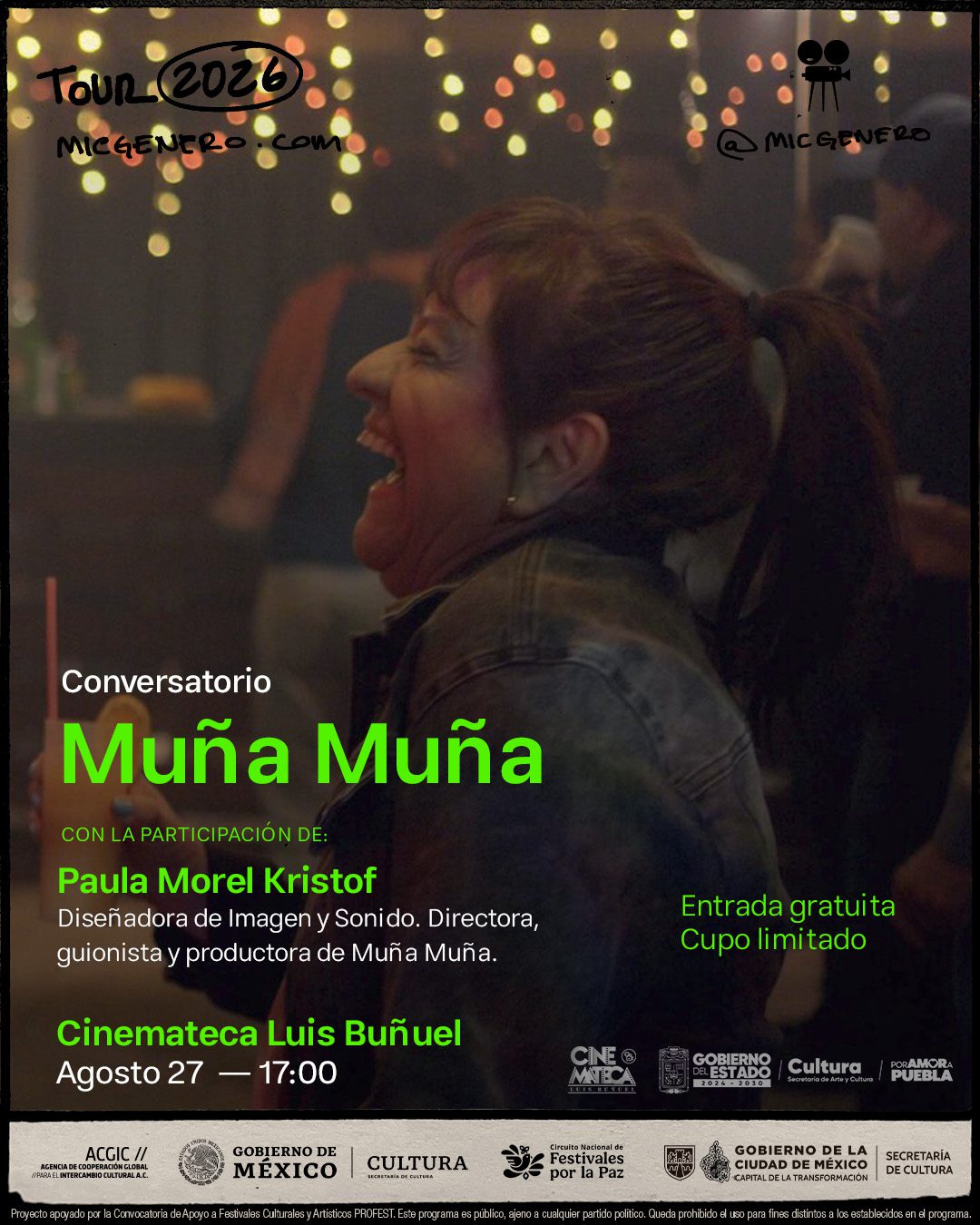  Llegan funciones gratuitas de MICGénero a la Cinemateca “Luis Buñuel”