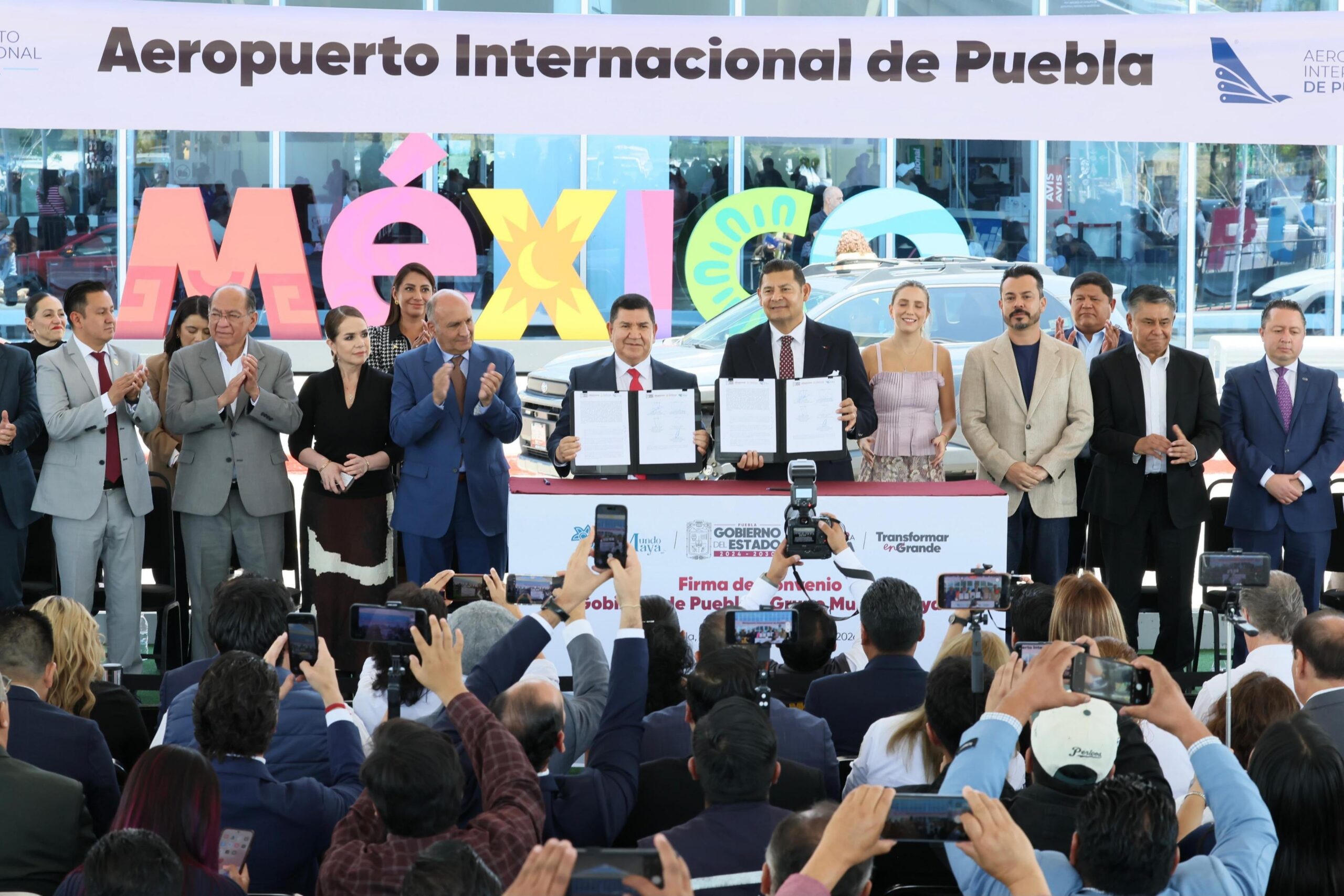  Mundo Maya y Gobierno Estatal Transforman Aeropuerto Internacional de Puebla con Inversión Histórica