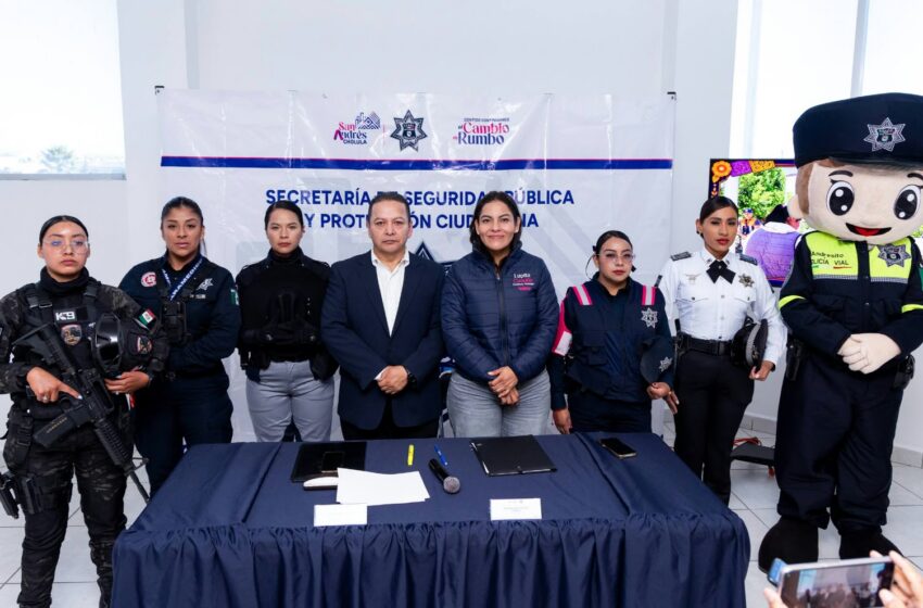  Pone en marcha Lupita Cuautle Operativo “Todos Santos 2026”