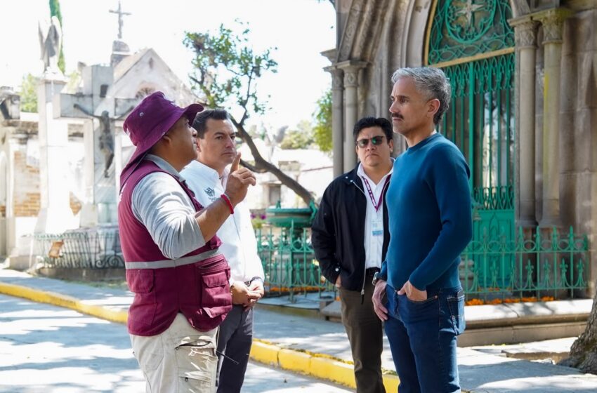  Prepara Gobierno de Pepe Chedraui el Panteón Municipal para recibir a visitantes durante Todos Santos