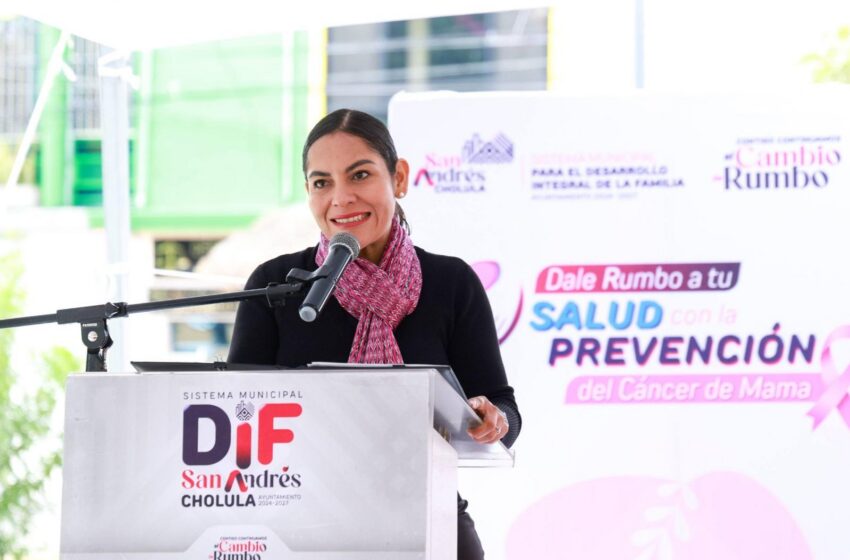  Promueve Gobierno de San Andrés Cholula la prevención el cáncer con jornadas de salud