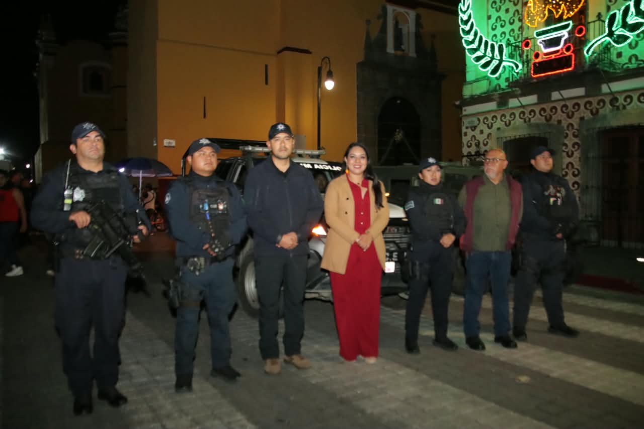  Reporta Tonantzin Fernández saldo blanco durante la 76ª Feria Milenaria de San Pedro Cholula