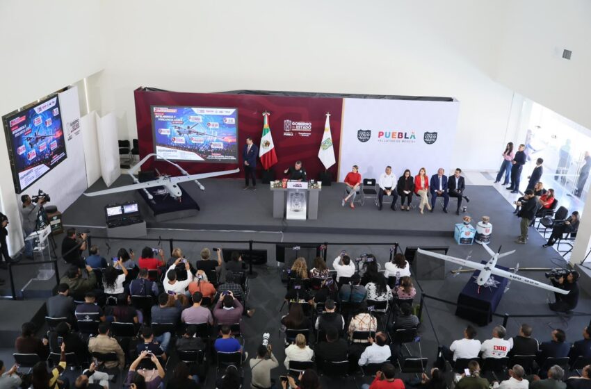  Se fortalece estrategia de Seguridad Estatal con drones de alta tecnología para monitoreo en tiempo real