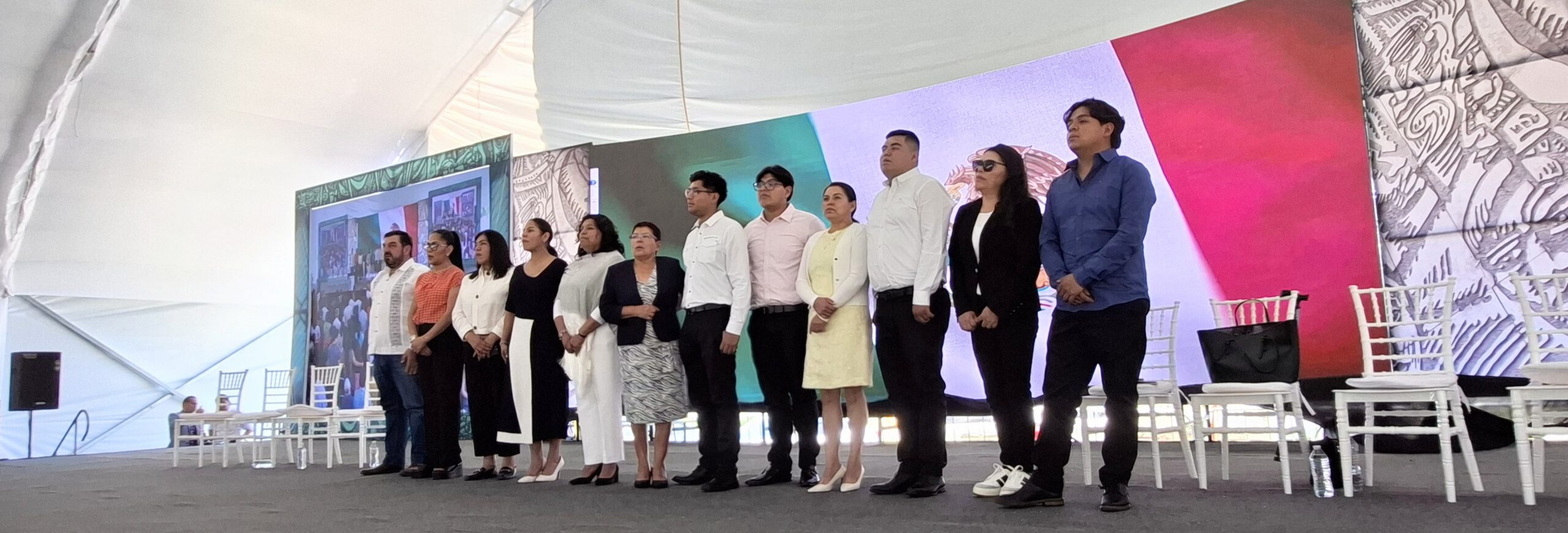  Rinde 2do Informe legislativo la Diputada Federal Karina Pérez Popoca en San Andrés Cholula