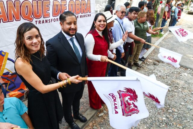 Tonantzin Fernández Obra Pública Zerezotla San Pedro Cholula