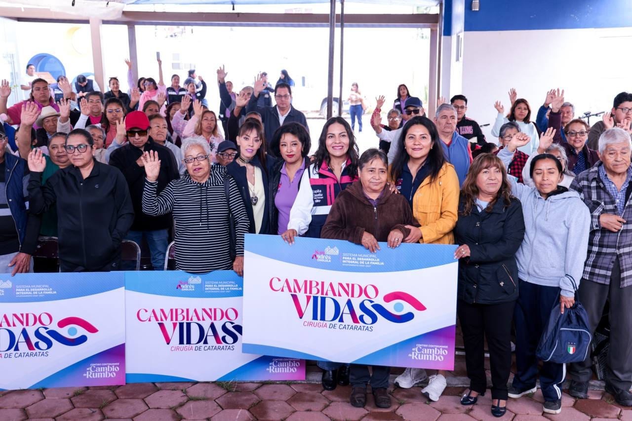  Transforma Lupita Cuautle vidas a 50 mujeres y hombres de San Andrés Cholula