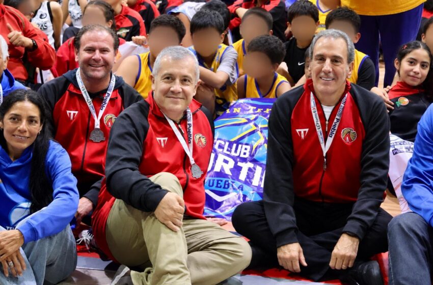  Acompaña Pepe Chedraui a jóvenes basquetbolistas en la final estatal de la Liga Telmex-Telcel 2026