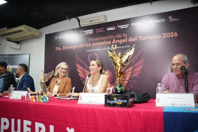 galardones ángeles Turismo Puebla VillalónArmenta Estado